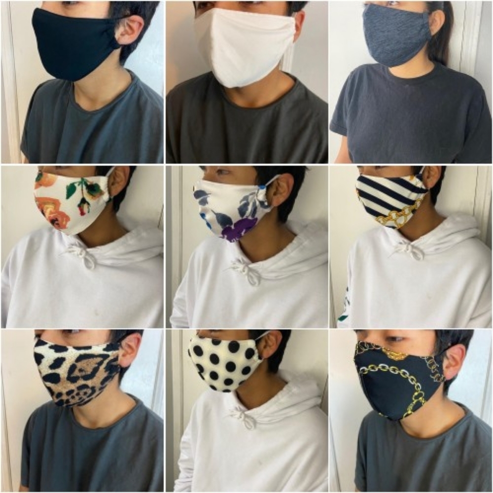 Face masks designer's prints,handmade,washable